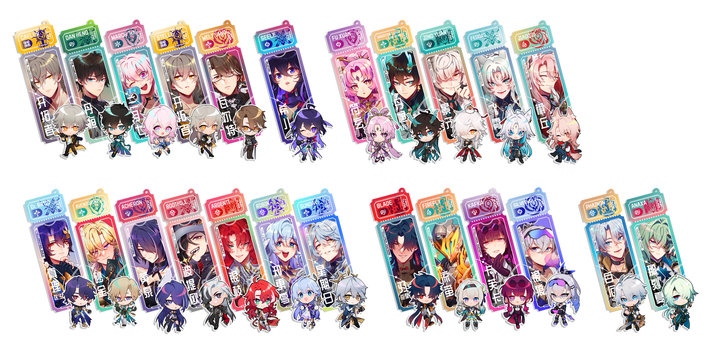 HSR Ticket Standee [Preorder]