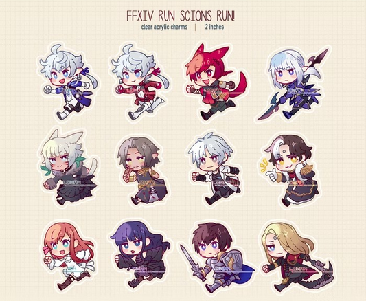 XIV Run Scions Charms [Preorder]